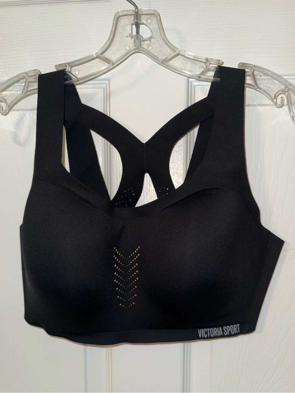 Black High-Impact Sports Bra